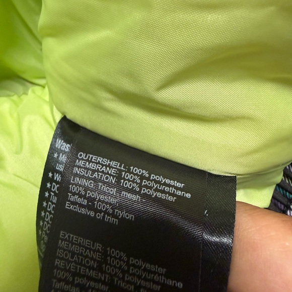 Burton Girls Snowboard Winter Plaid Jacket - Picture 3 of 8